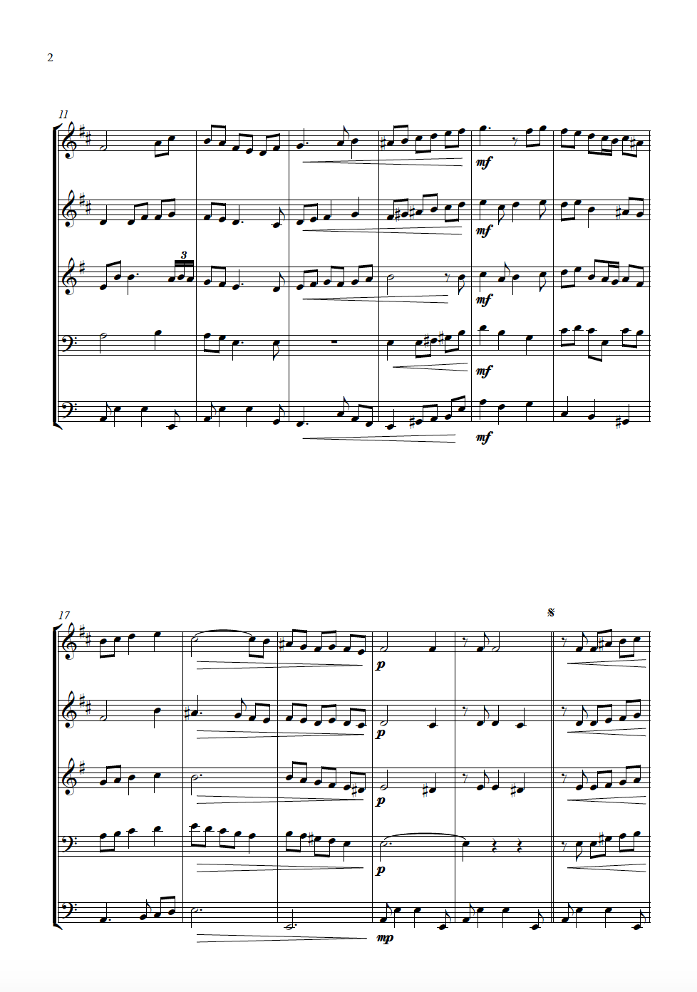 Thumbnail: God Rest Ye Merry Gentlemen - Brass Quintet