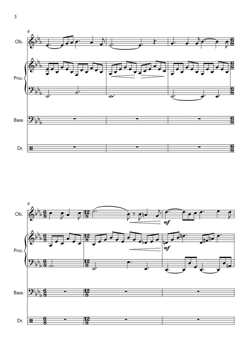 Thumbnail: O Holy Night - Oboe and Piano (with optional Rhythm Section)