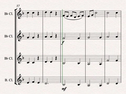 Thumbnail: We Three Kings of Orient Are - Clarinet Quartet