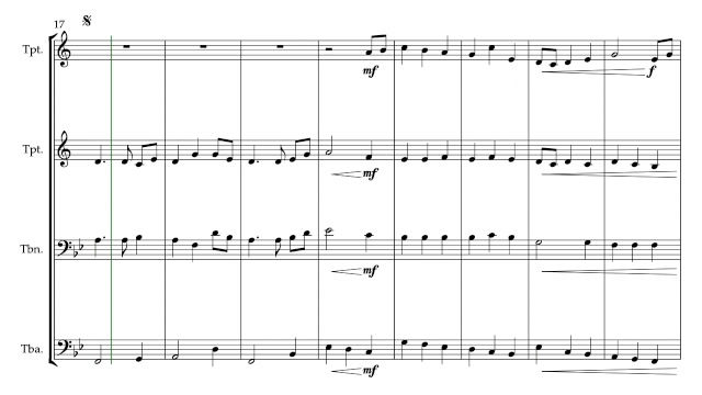 Thumbnail: I Vow to Thee, My Country (Jupiter) - Flexible Brass Quartet