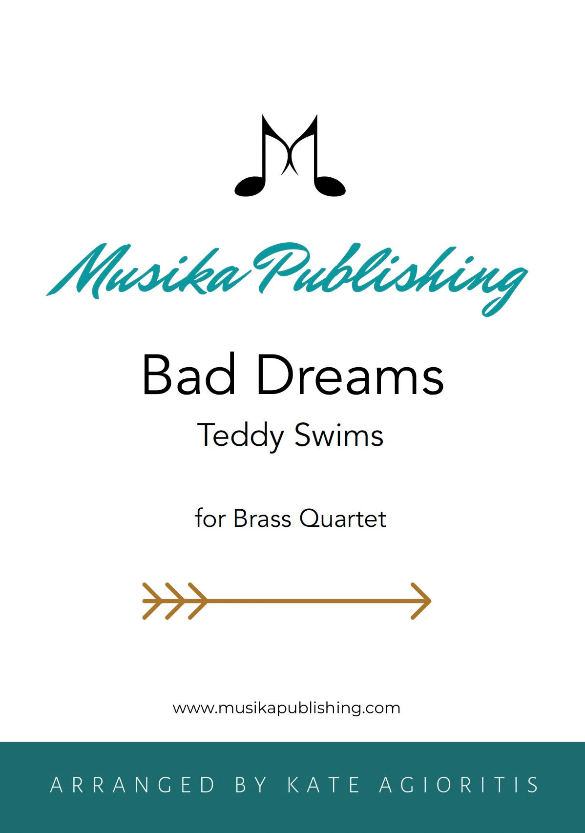 Bad Dreams - Teddy Swims - Brass Quartet