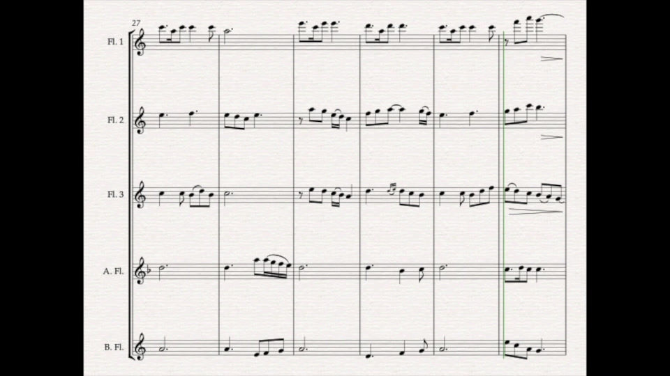 Thumbnail: The Skye Boat Song - Flute Choir