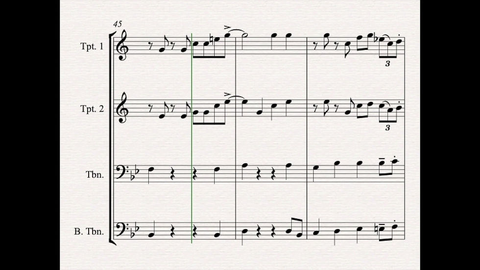 Thumbnail: Waltzing Matilda - Brass Quartet