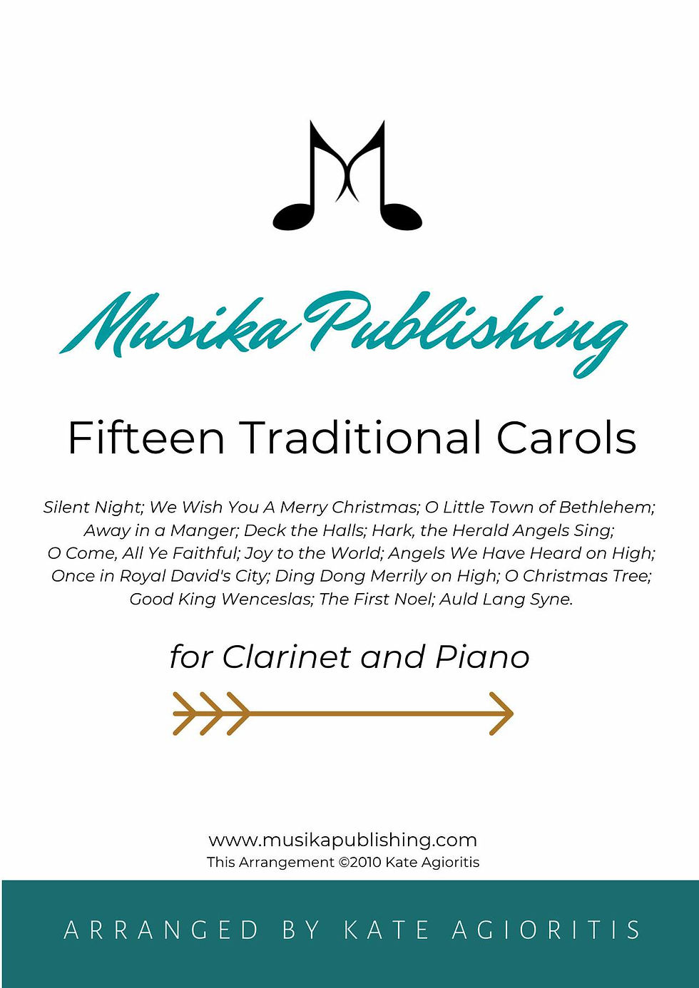 Thumbnail: Fifteen Traditional Carols - Clarinet and Piano