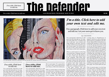 Newspaper Layout Design