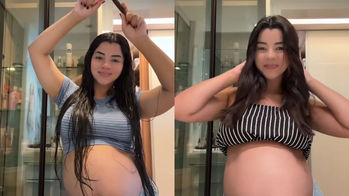 Ary Mirelle muda o visual e abandona cabelão na reta final da gravidez