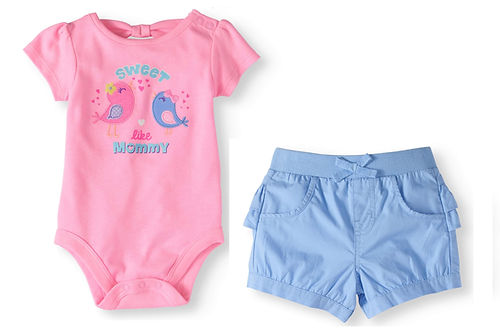 Garanimals Baby Girl Two Piece Outfit