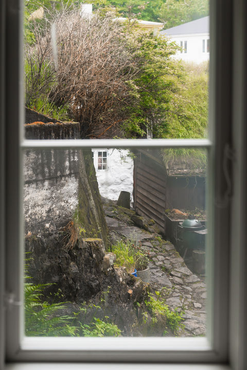 view from djurhuus apartment