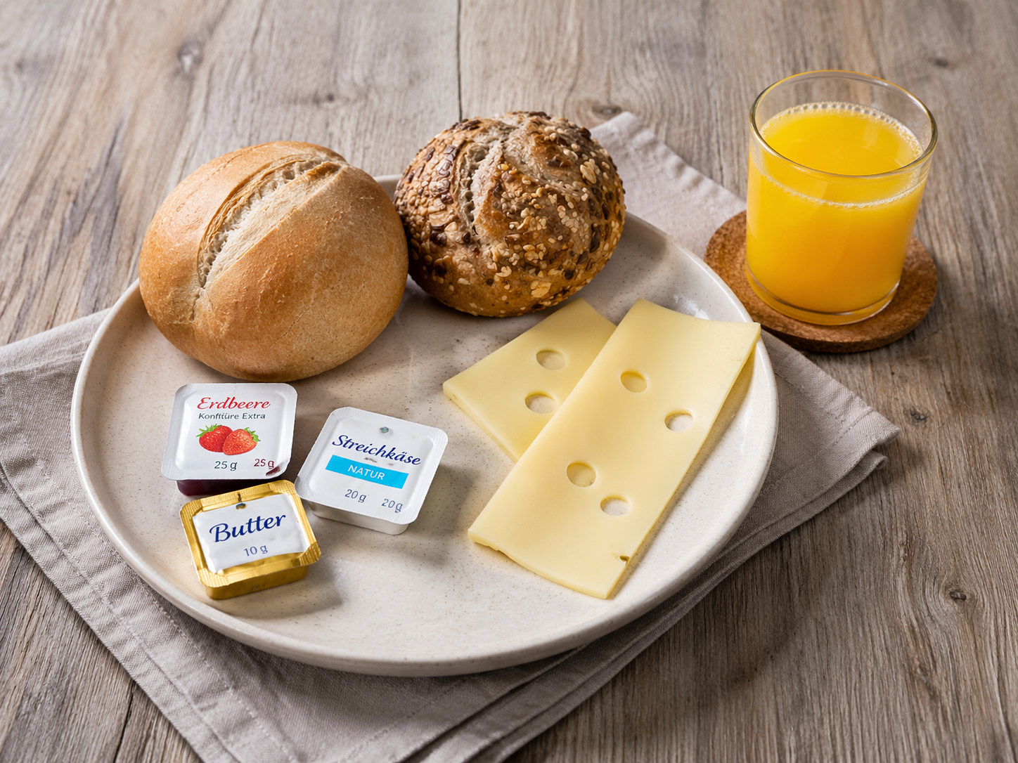Vegetarisches Frühstück