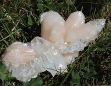 Apophyllite et stilbite