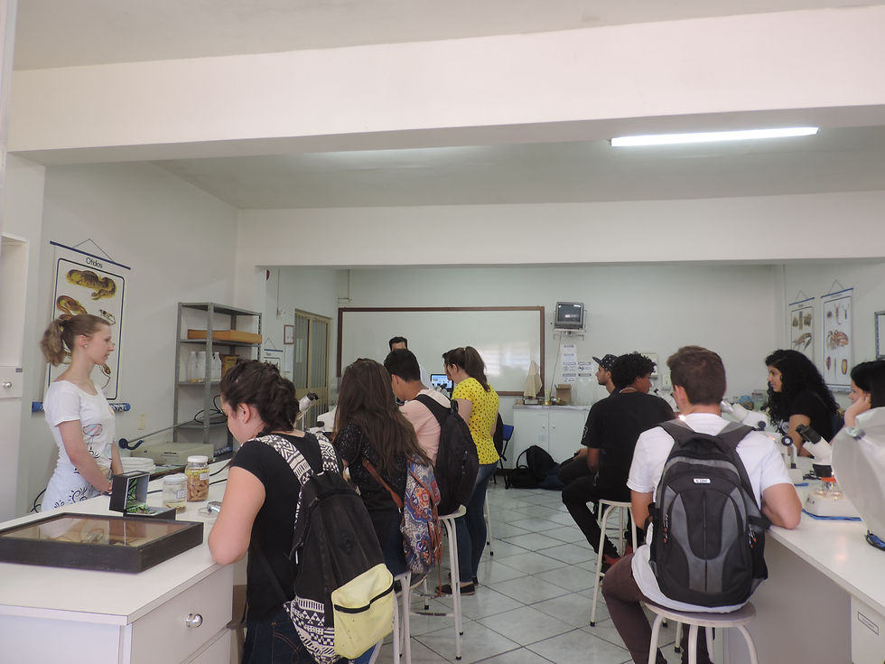 Laboratório de Zoologia da URI