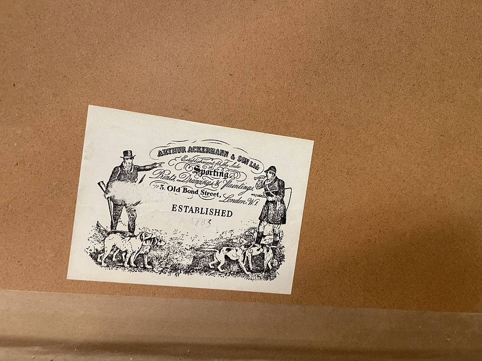 Thumbnail: Large Foxhunting Engravings