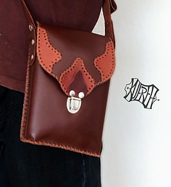 bolso de cuero para hombre