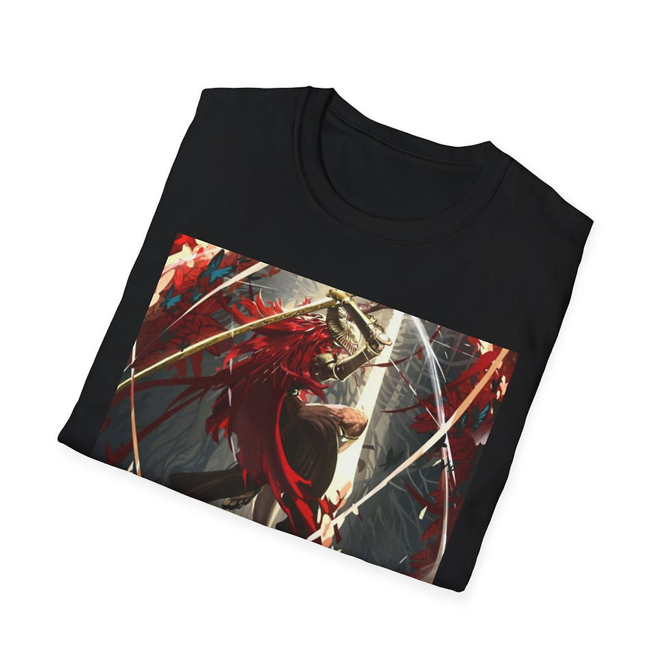 Thumbnail: Unisex JL Anime T-Shirt Softstyle - Elden Ring Malenia