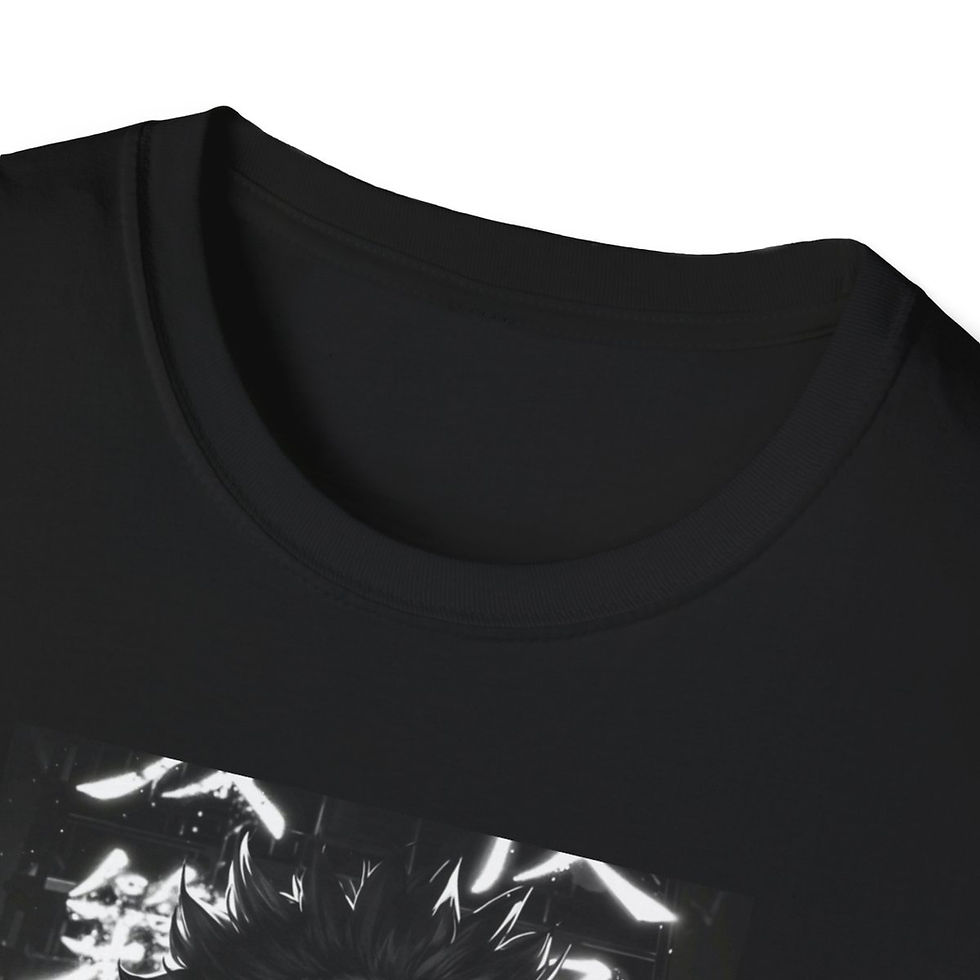 Miniatura: JJK Unisex JL Anime T-Shirt Softstyle - Ryomen Sukuna