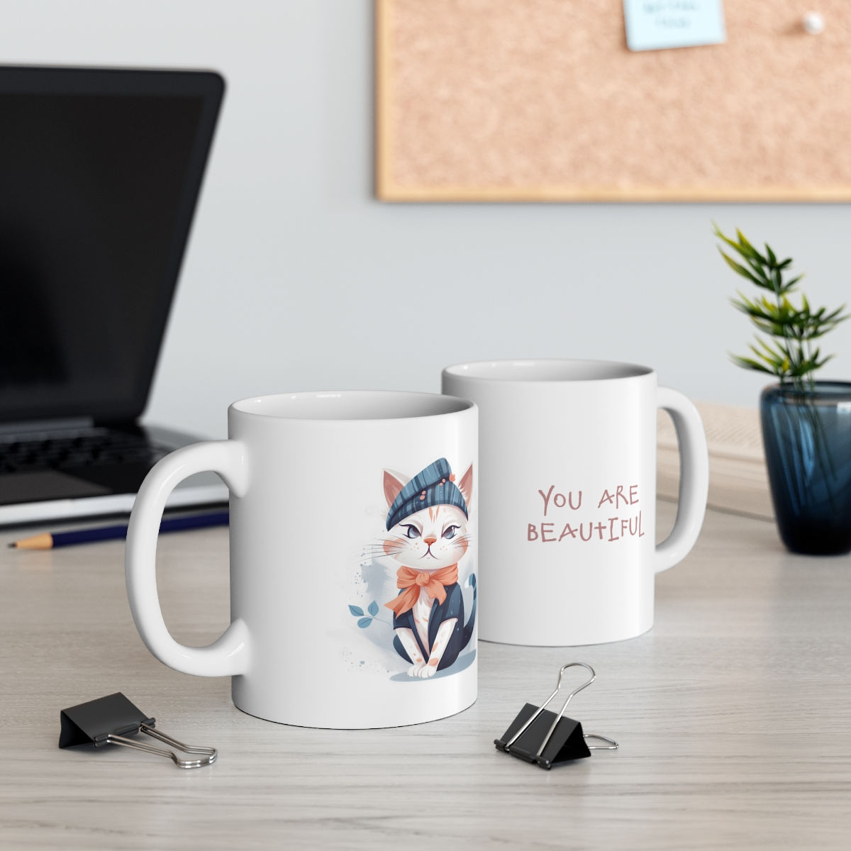 Cat Mug, Kitty Dogs Gift, Kitty Mom Gift, Gardener Mug, Cat Lovers Mug