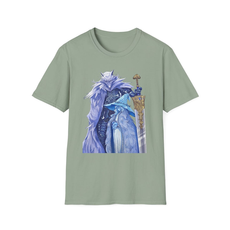 Miniatura: Unisex JL Anime T-Shirt Softstyle - Elden Ring Ranni