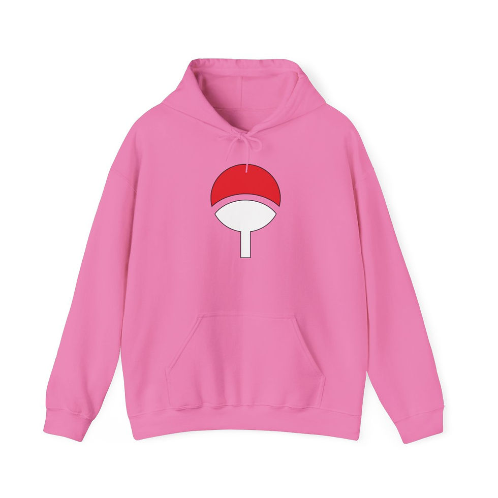 Miniatura: Unisex Heavy Blend JL Anime Hooded Sweatshirt - Itachi and Sazuke Uchiha