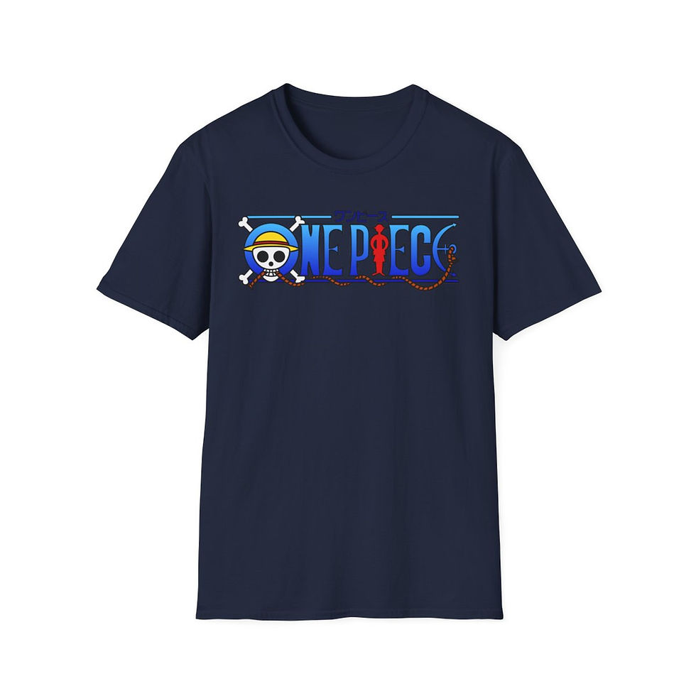 Thumbnail: Unisex JL Anime T-Shirt Softstyle - One Piece Front and Back Printed