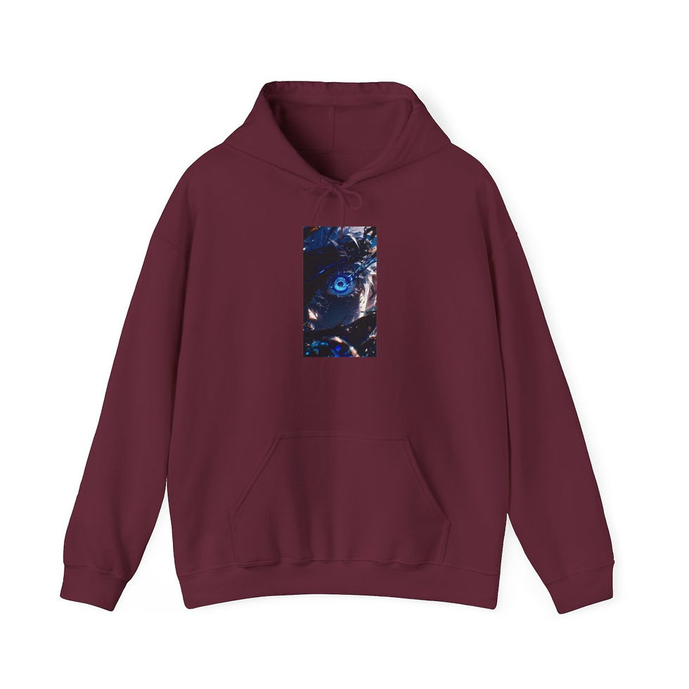 Miniatura: Unisex Heavy Blend JL Anime Hooded Sweatshirt - JJK Satoru Gojo Eyes Power