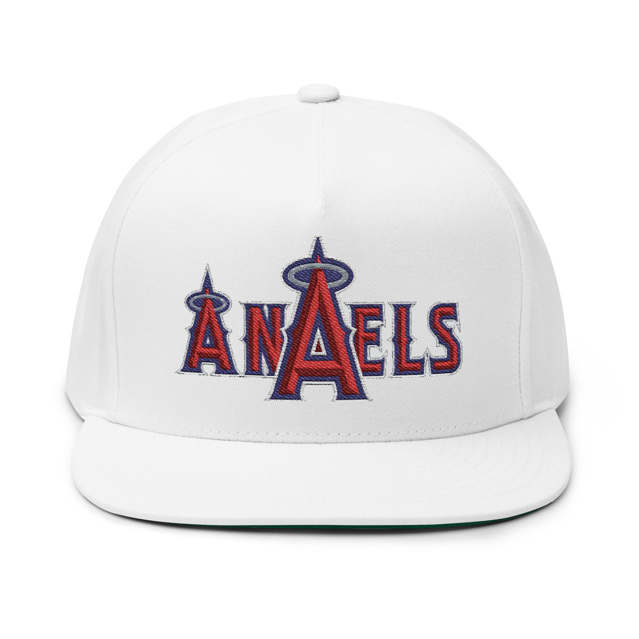 JL ANAEL Embroidered Snapback Hat, Stylish Cap, Adjustable Closure, Angels