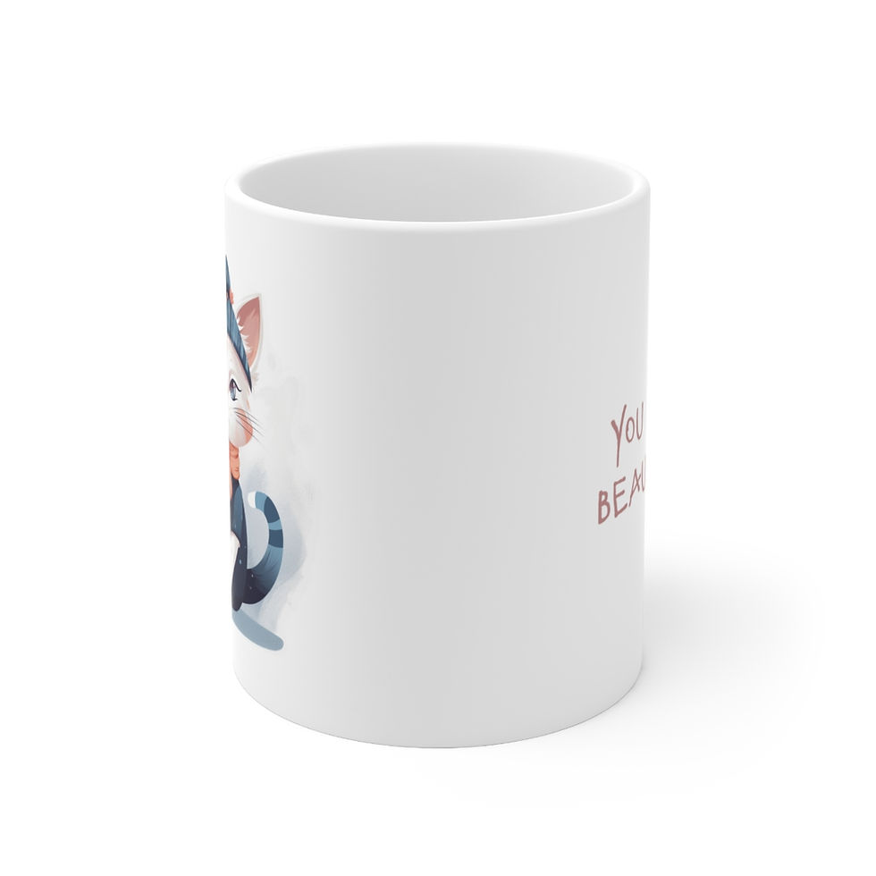 Thumbnail: Cat Mug, Kitty Dogs Gift, Kitty Mom Gift, Gardener Mug, Cat Lovers Mug
