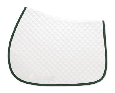 Thumbnail: Saddle Pad (White w/ Trim)