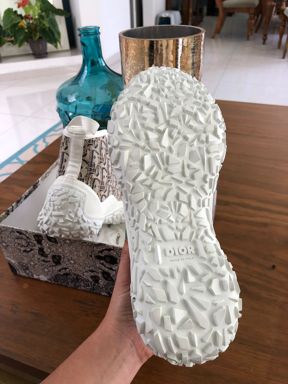 Miniatura: Tenis dior #38 con caja y cubre polvo