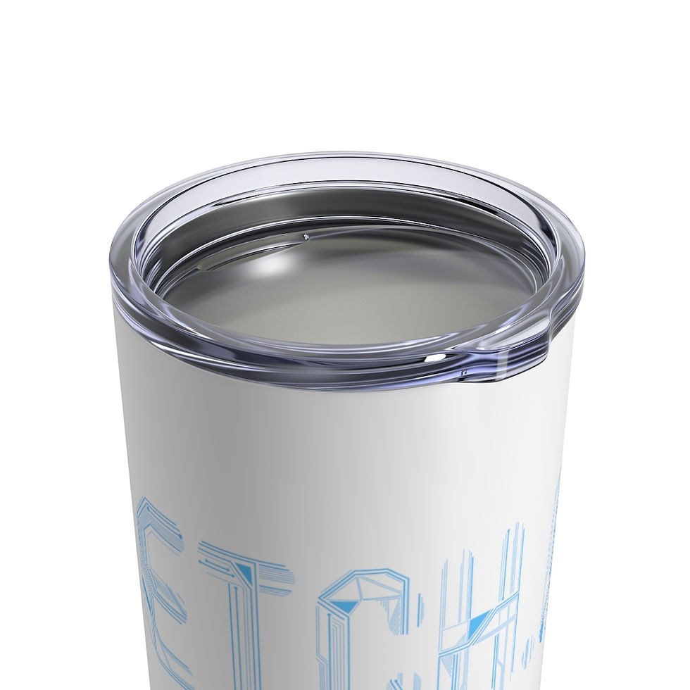 Thumbnail: Circuitry WHITE Tumbler 10oz