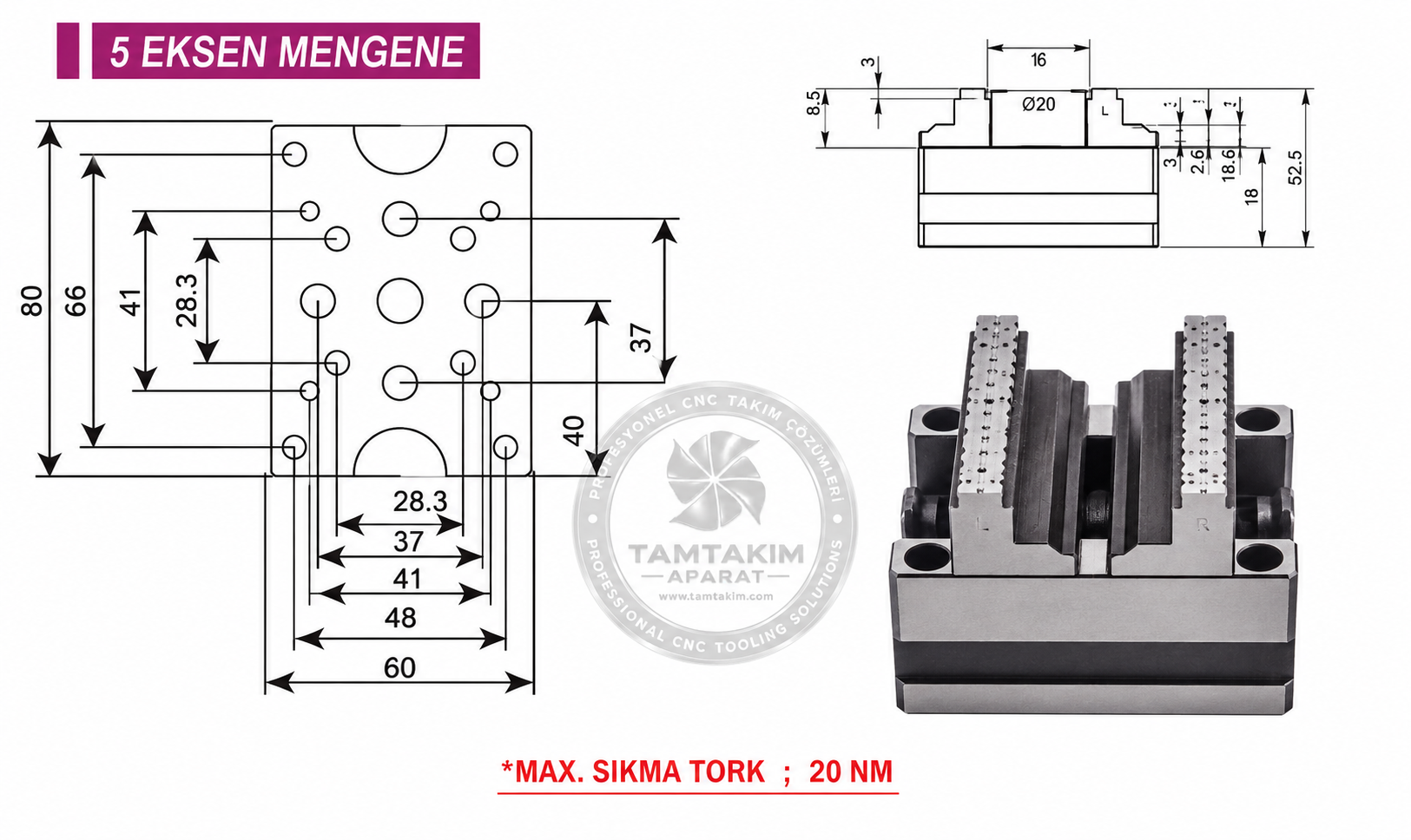 5-AXIS PRECISION VISE