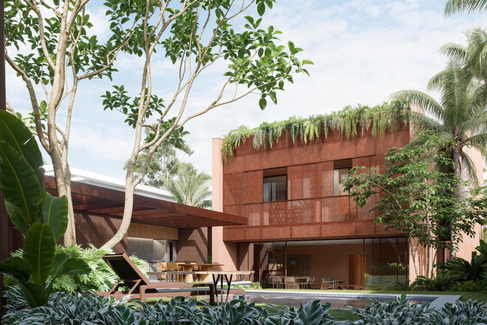 Perspective, render, architecture, 3D, arquitetura, renderização, perspectiva, Interior, Interiores