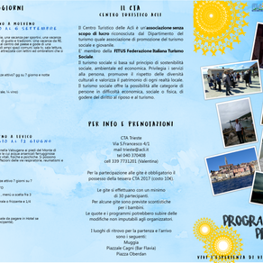 Calendario gite 2017