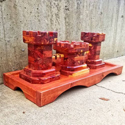 36" foot print "guidon"/ cedar