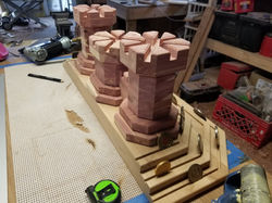 31" foot print / cedar, alder