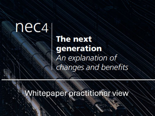 NEC3 vs NEC4: What Changed for Contractors’ Programmes and Project Controls