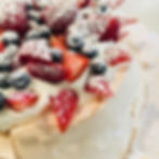Pavlova de berries