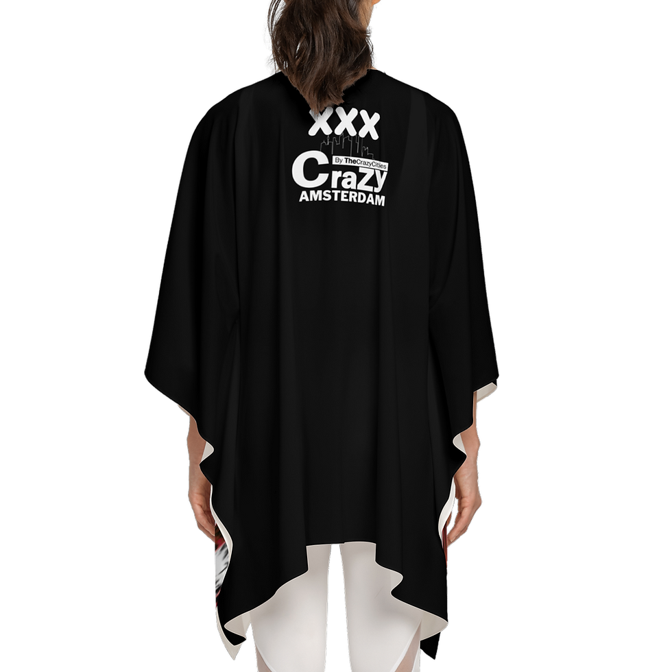 Crazy AMSTERDAM Poncho II