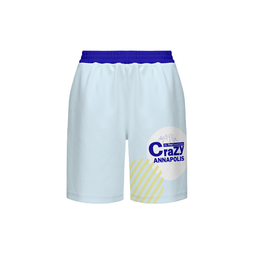 Mens Casual Shorts Crazy ANNAPOLIS