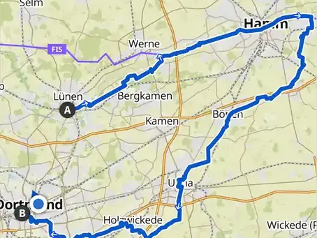 Planung /Navigation mit Komoot & Co.