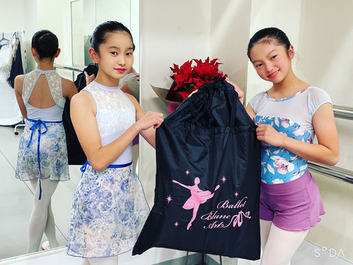 バレエブランアートのロゴ入りオリジナルお衣装バックが出来ました💕
チュチュが2セット入るサイズ✨