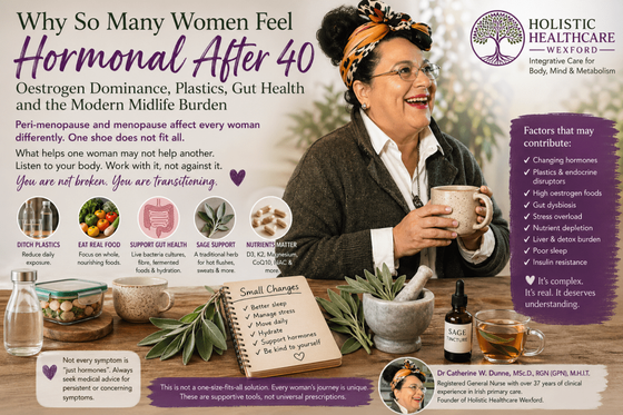 Why Women Feel Hormonal After 40 | Perimenopause, Oestrogen Dominance & Gut Health