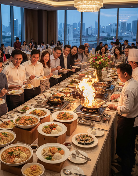 Institutional Catering Services for Staff Cafeterias & Corporate Events in Singapore