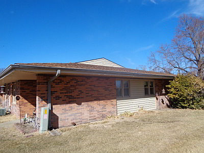 Exterior of the Solomon Valley Apartments in Osborne, Kansas, where weatherization improvements increased energy efficiency, comfort, and safety for residents.