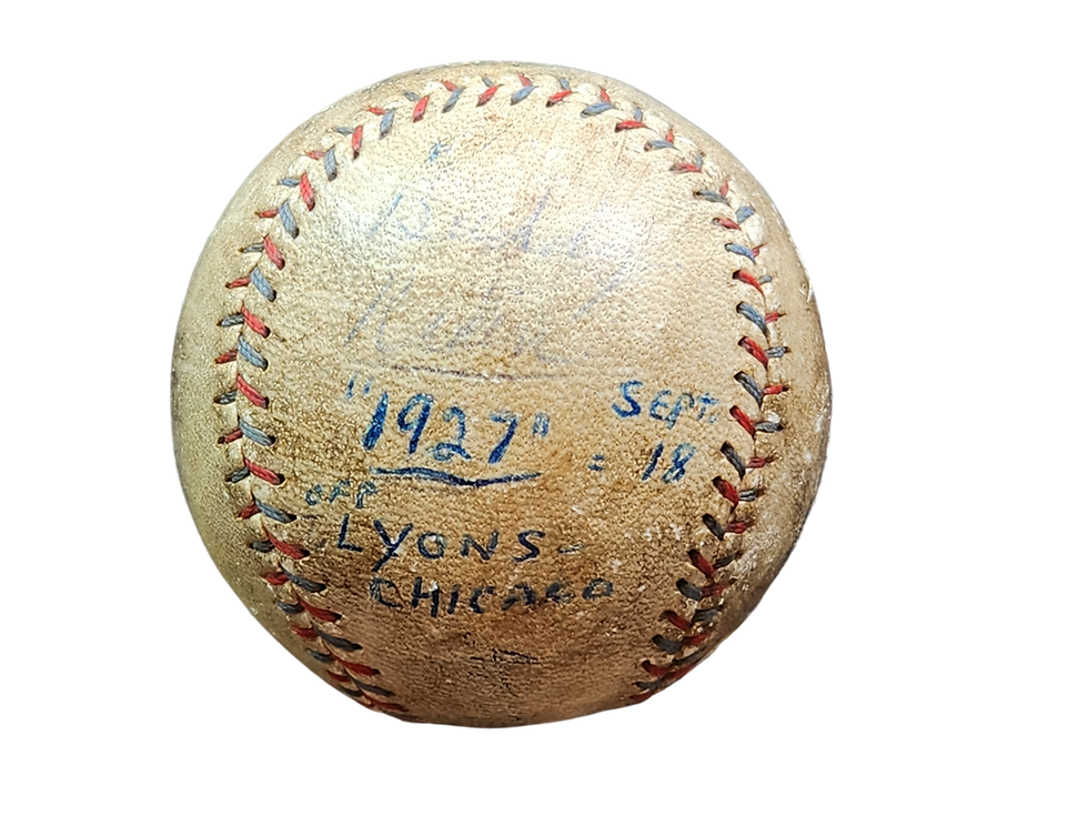 Thumbnail: Babe Ruth 54th Home Run Baseball From Record Setting 1927 Season