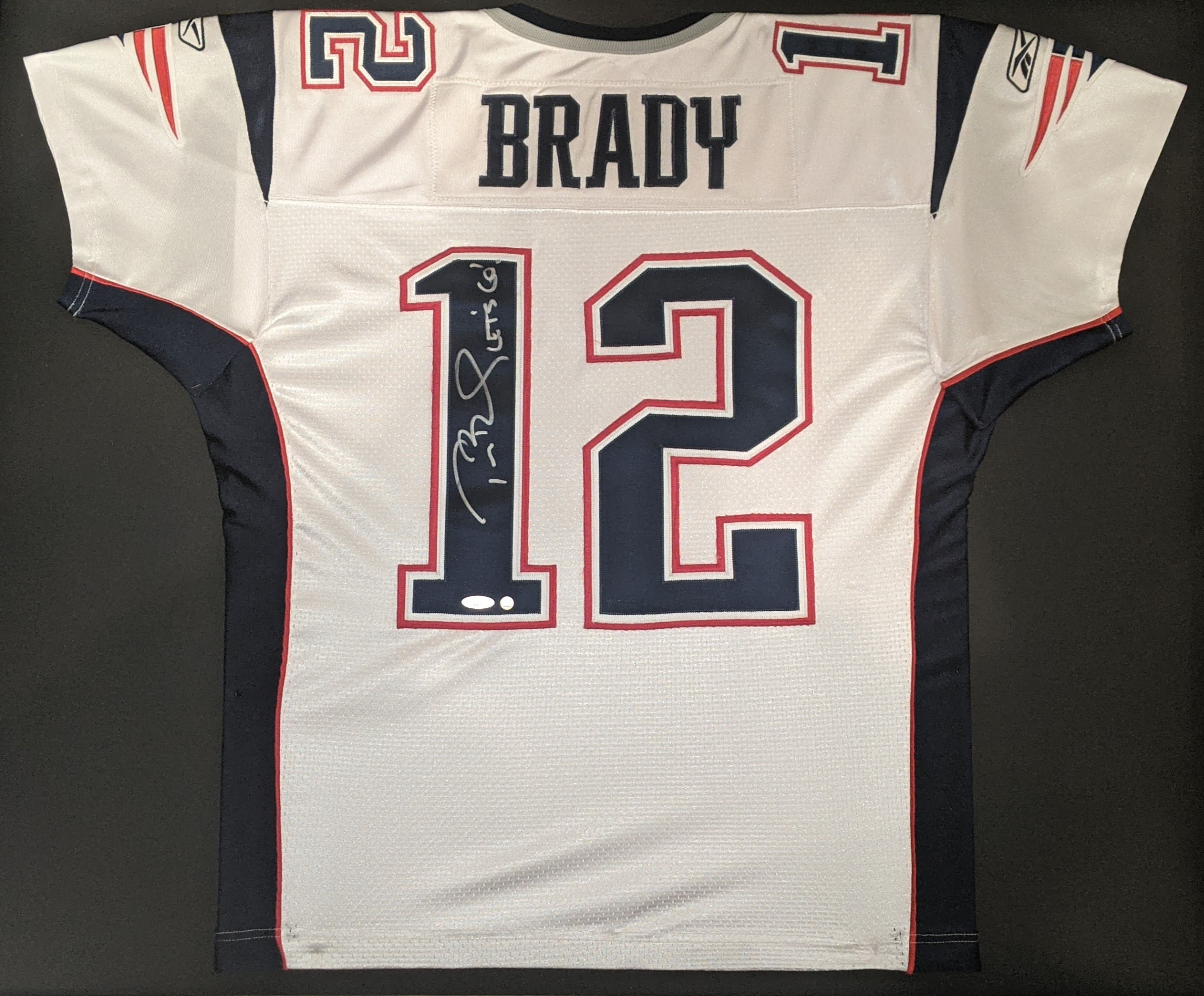 Tom Brady 2006 Patriots Signed "Let's Go!" Jersey Tristar Mears for Game Use