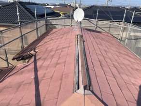 雨漏り現場です。