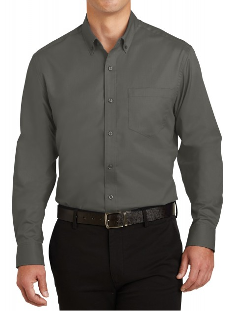 Thumbnail: Port Authority® SuperPro Long Sleeve Twill Shirt