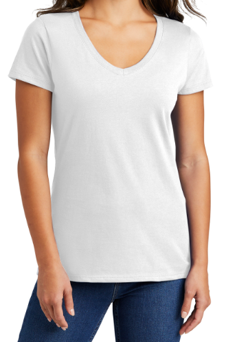 Thumbnail: Port & Company® Ladies Fan Favorite V-Neck Tee
