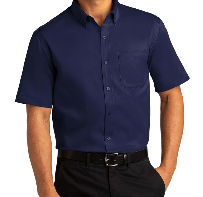 Thumbnail: Port Authority Short Sleeve SuperPro React Twill Shirt