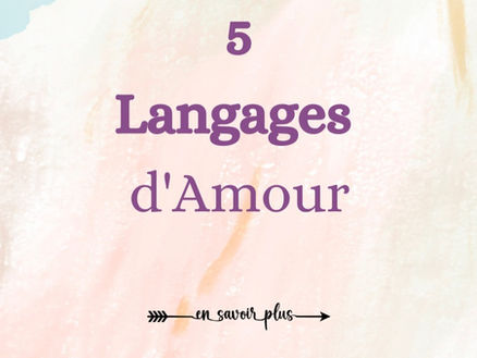5 Langages de l’Amour 